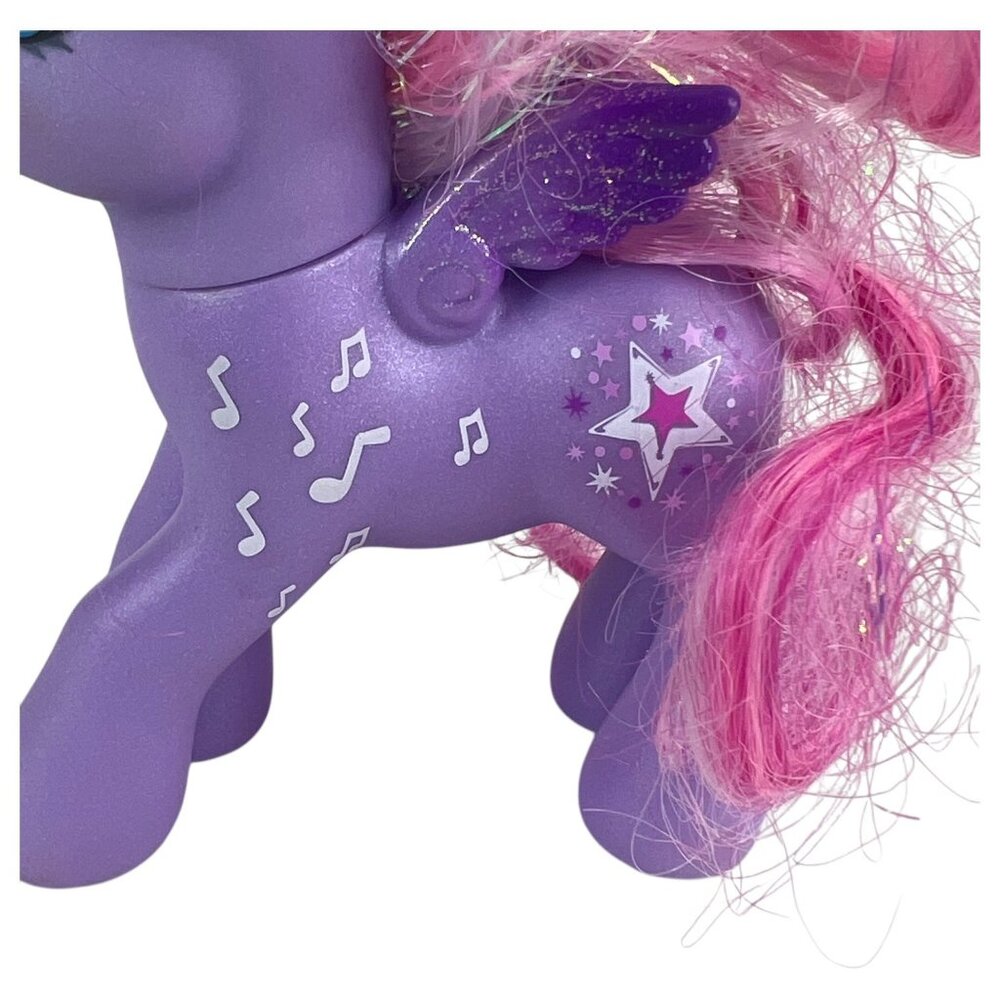 2007 G3 My Little Pony Starsong Pegasus MLP Tinsel Hair Need Work Toy Music Note - Picture 6 of 9
